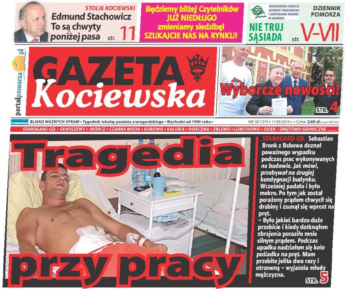 Już jest! Najnowsza Gazeta Kociewska w kioskach!