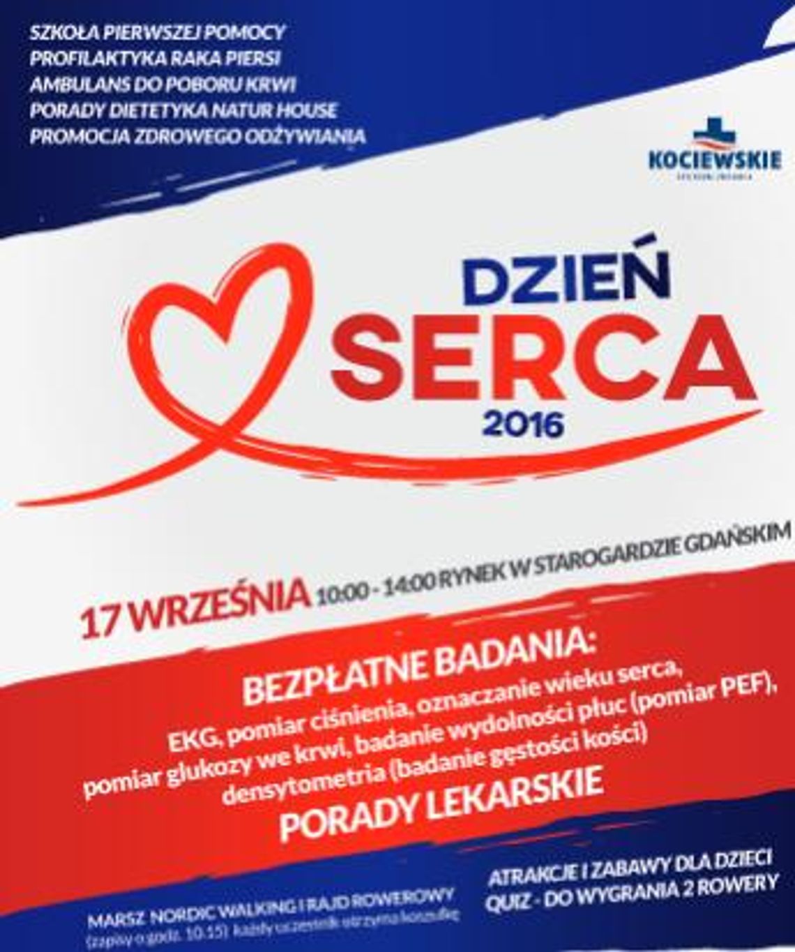 Już w sobotę Dzień Serca! Zobaczcie co w programie 