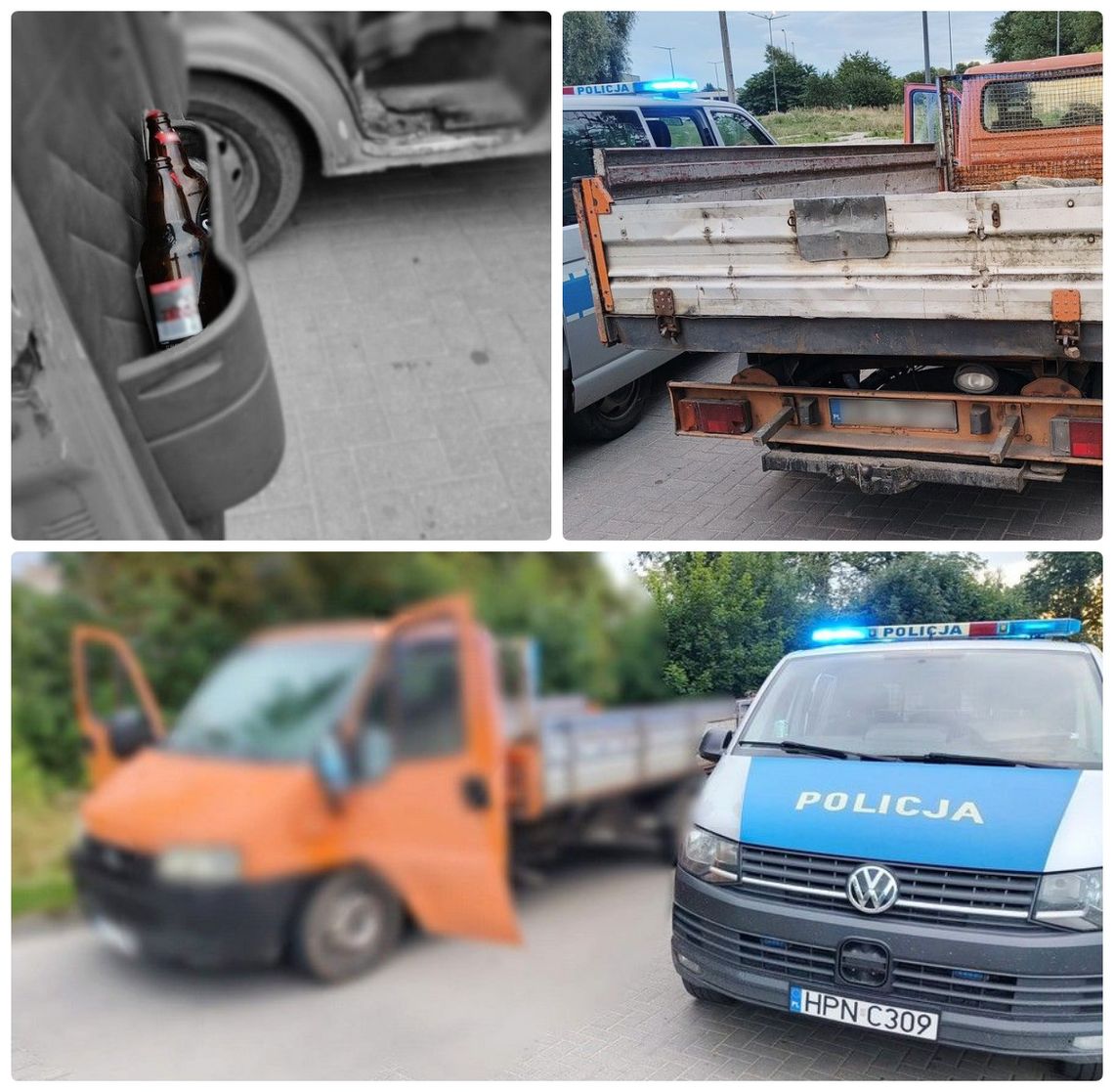 Kierował autem z promilami i sądowym zakazem. Zanim ruszył, spożywał alkohol