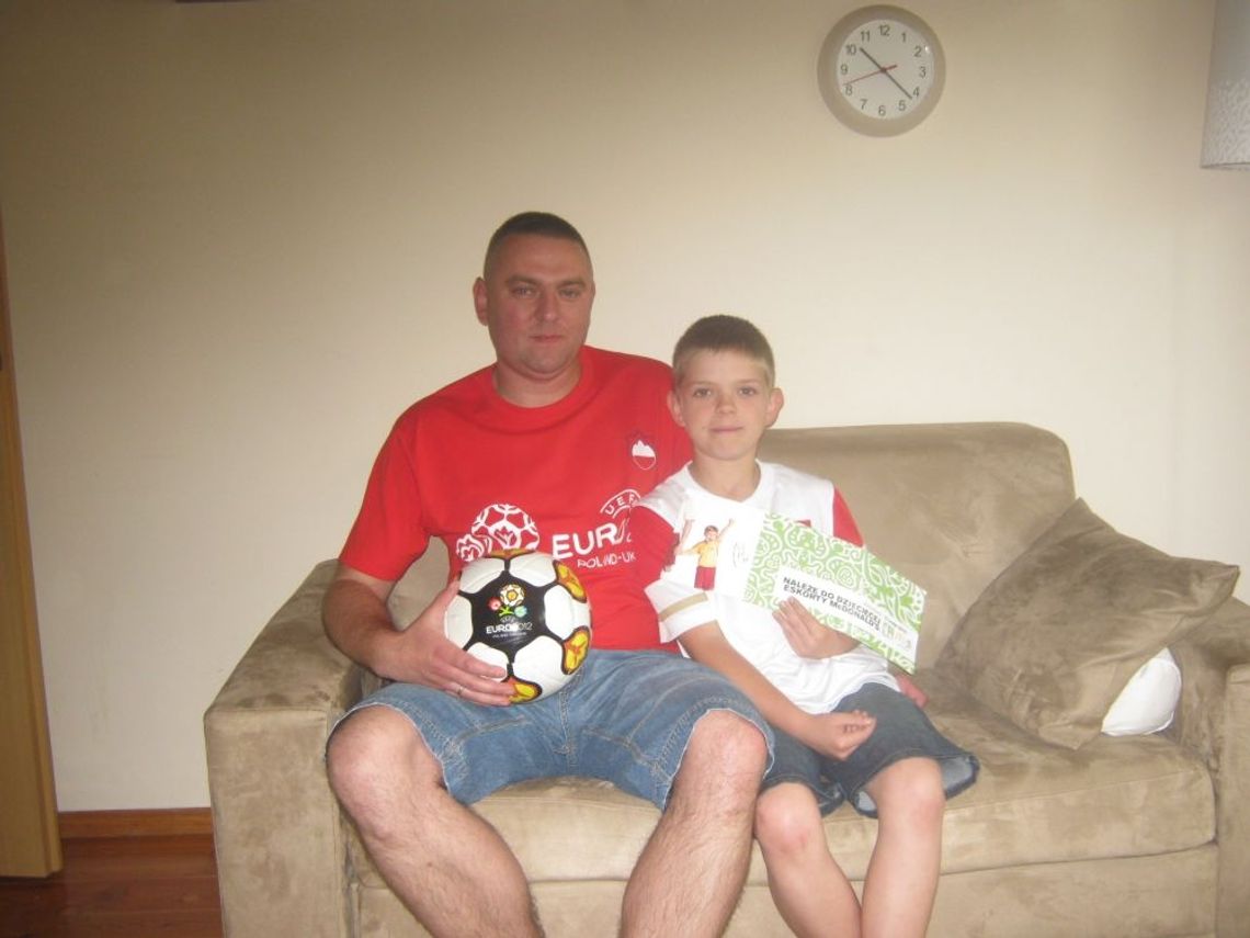 Kociewiak na Euro 2012! Kuba na murawie Areny Kociewiak na Euro 2012! Kuba na murawie Areny