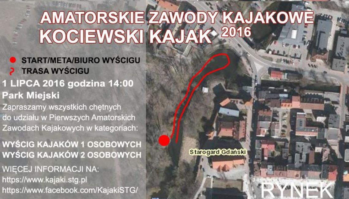 Kociewski Kajak po Wierzycy. Amatorskie Zawody Kajakowe Kociewski Kajak po Wierzycy. Amatorskie Zawody Kajakowe