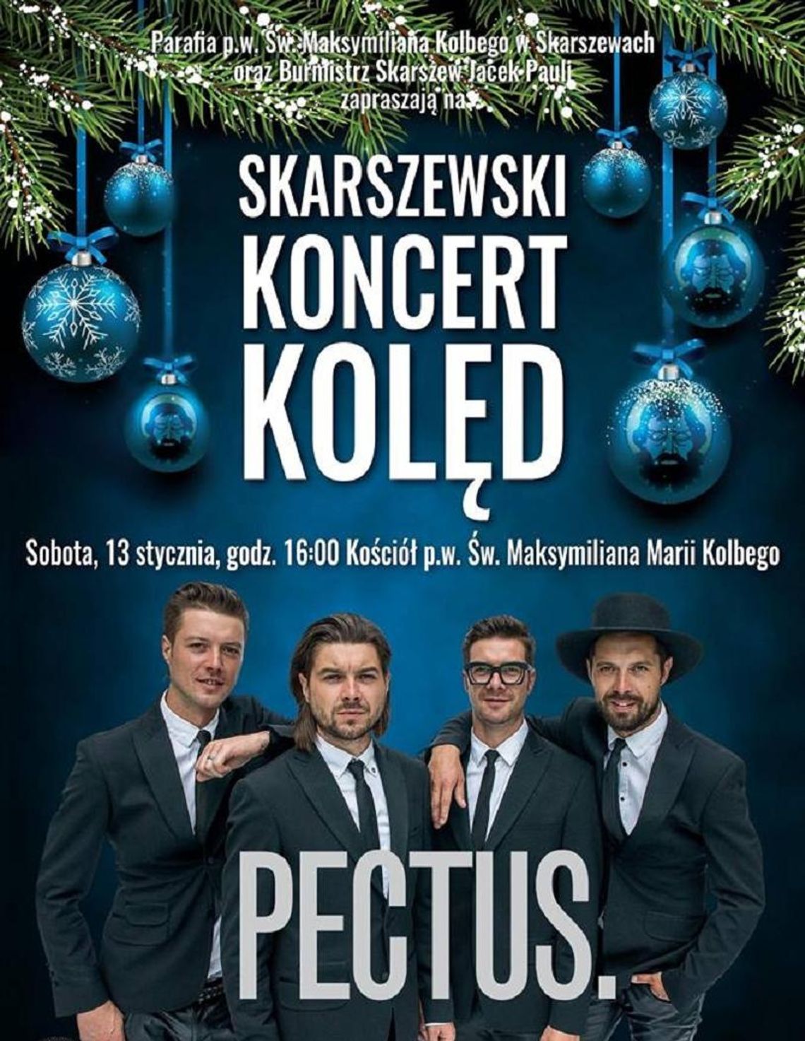 Koncert Kolęd z zespołem Pectus