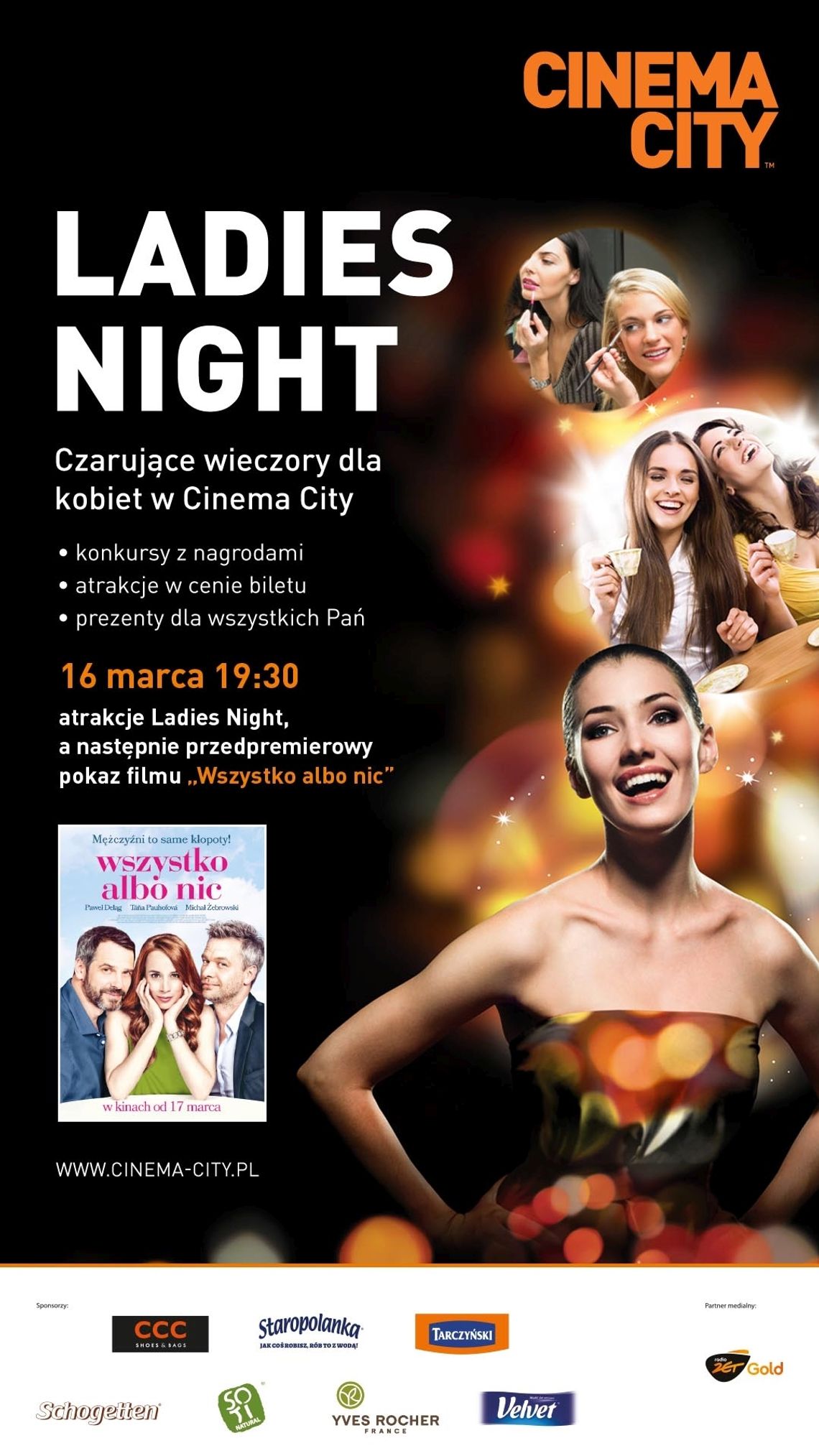 KONKURS: Mamy zaproszenia na wyjątkowy wieczór   „Wszystko albo nic” podczas „Ladies Night” 