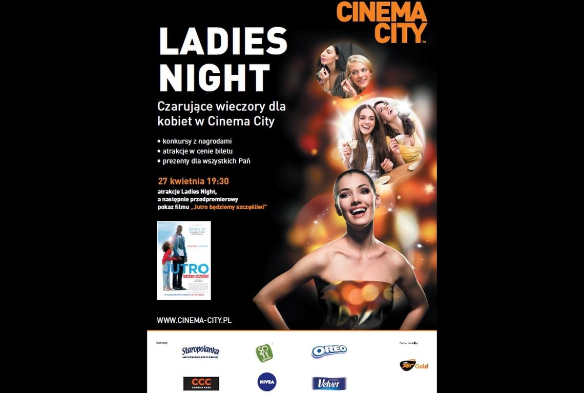 KONKURS z Cinema City! Zgarnij darmowe wejściówki do kina na Ladies Night!