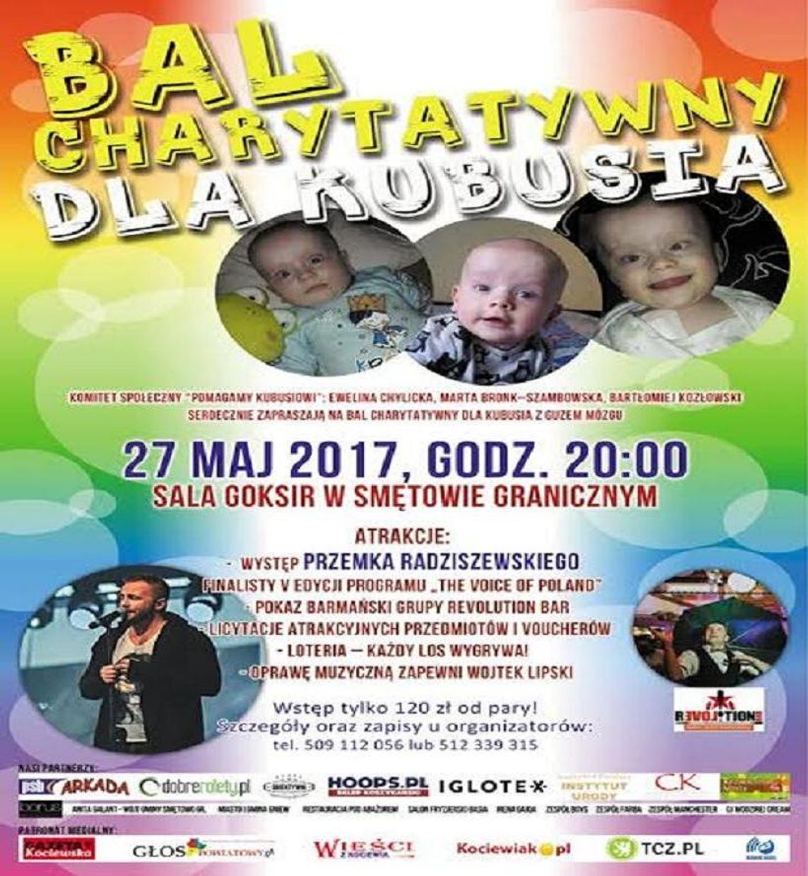 „Kubusiu, nie jesteś sam!” Bal Charytatywny dla Kubusia „Kubusiu, nie jesteś sam!” Bal Charytatywny dla Kubusia