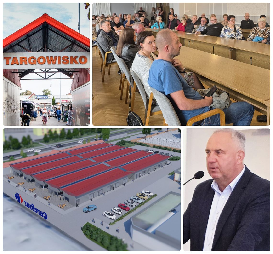 Kupcy rozmawiali z władzami miasta o nowym targowisku
