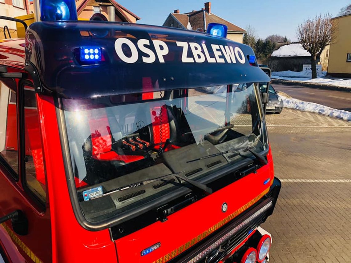 Mercedes Bronto z OSP Zblewo przeszedł kapitalny remont [FOTO]