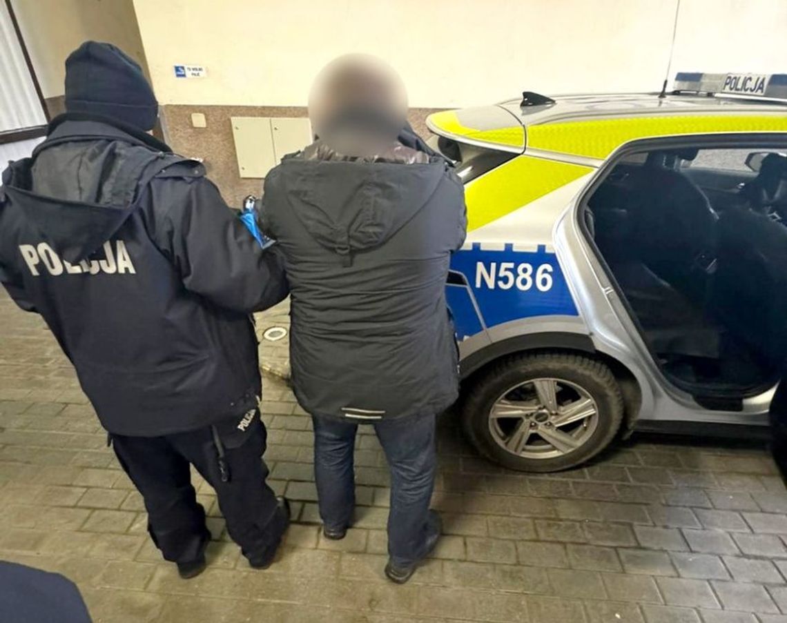Mężczyzna z rehabilitacji trafił do aresztu