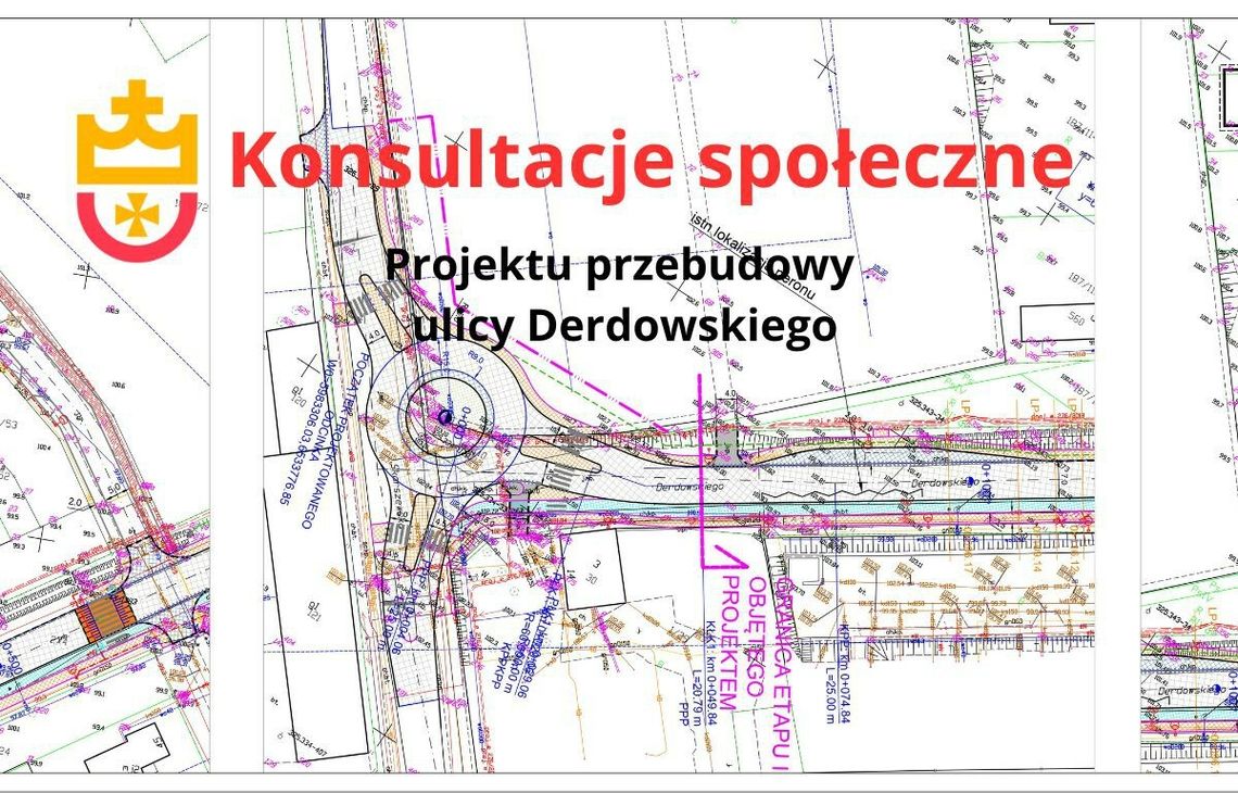 Miasto przebuduje ulicę Derdowskiego. Mieszkańcy mogą zgłosić swoje uwagi