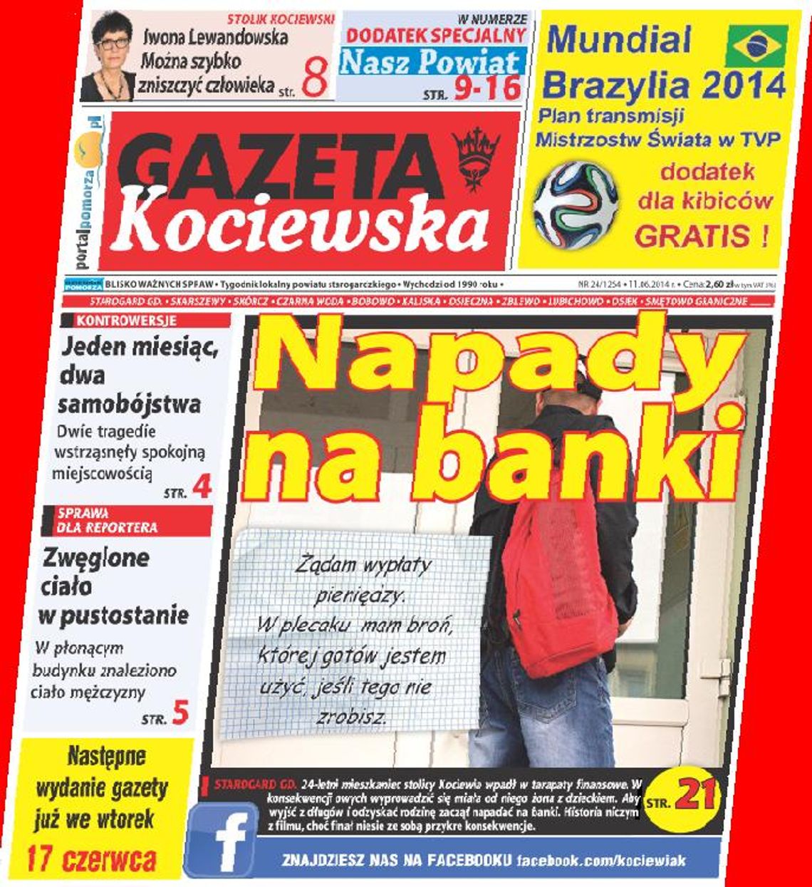 Najnowsza Gazeta Kociewska już w kioskach!