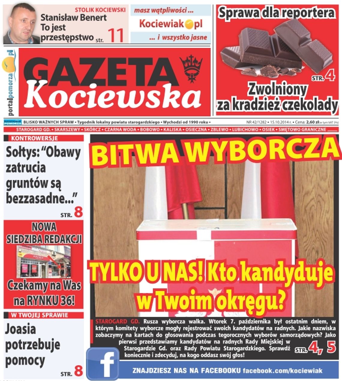 Najnowsza Gazeta Kociewska już w kioskach!