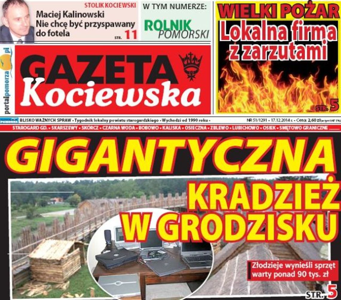 Najnowsza Gazeta Kociewska już w kioskach! Najnowsza Gazeta Kociewska już w kioskach!