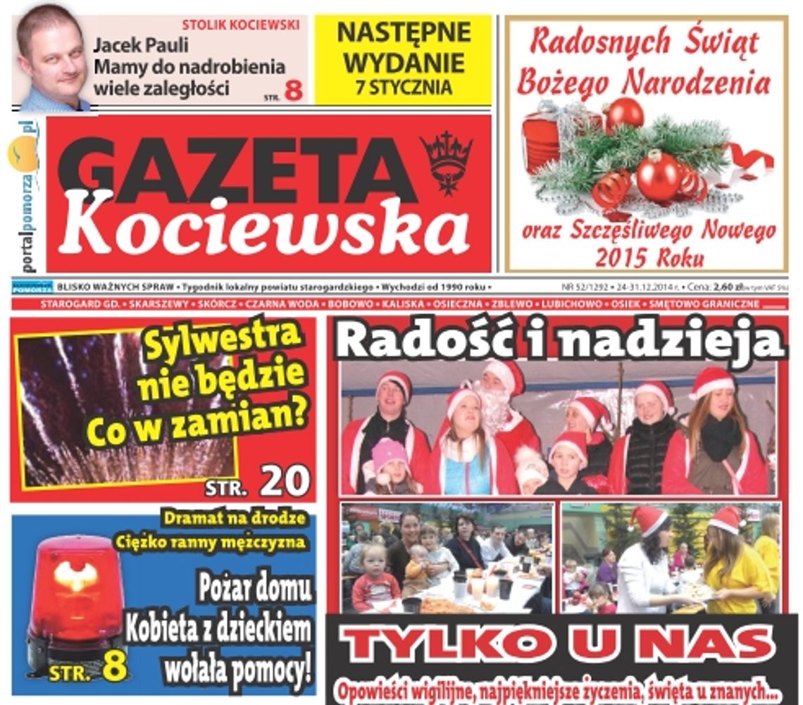 Najnowsza Gazeta Kociewska już w kioskach! Najnowsza Gazeta Kociewska już w kioskach!