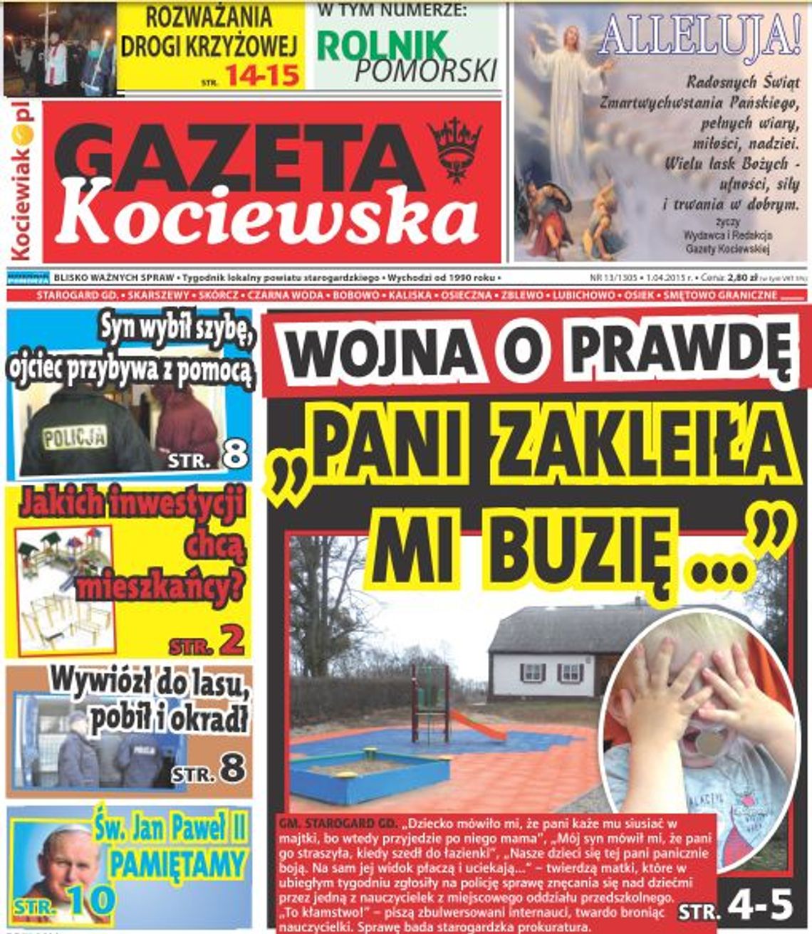 Najnowsza Gazeta Kociewska już w kioskach! Najnowsza Gazeta Kociewska już w kioskach!