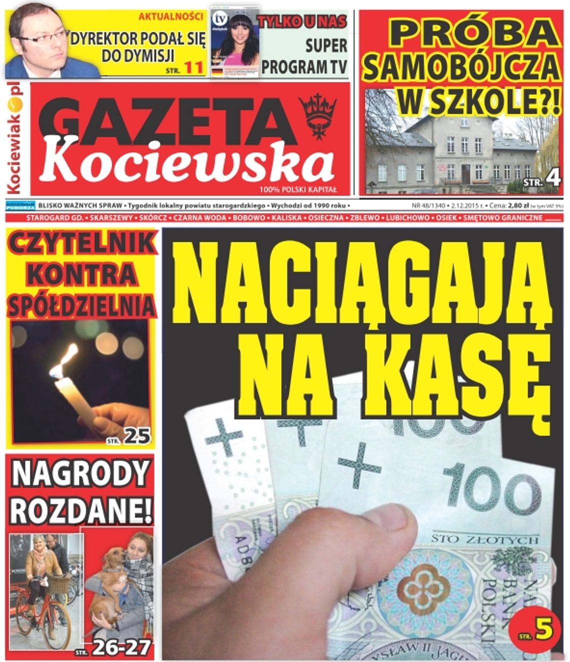 Najnowsza Gazeta Kociewska już w kioskach! Najnowsza Gazeta Kociewska już w kioskach!