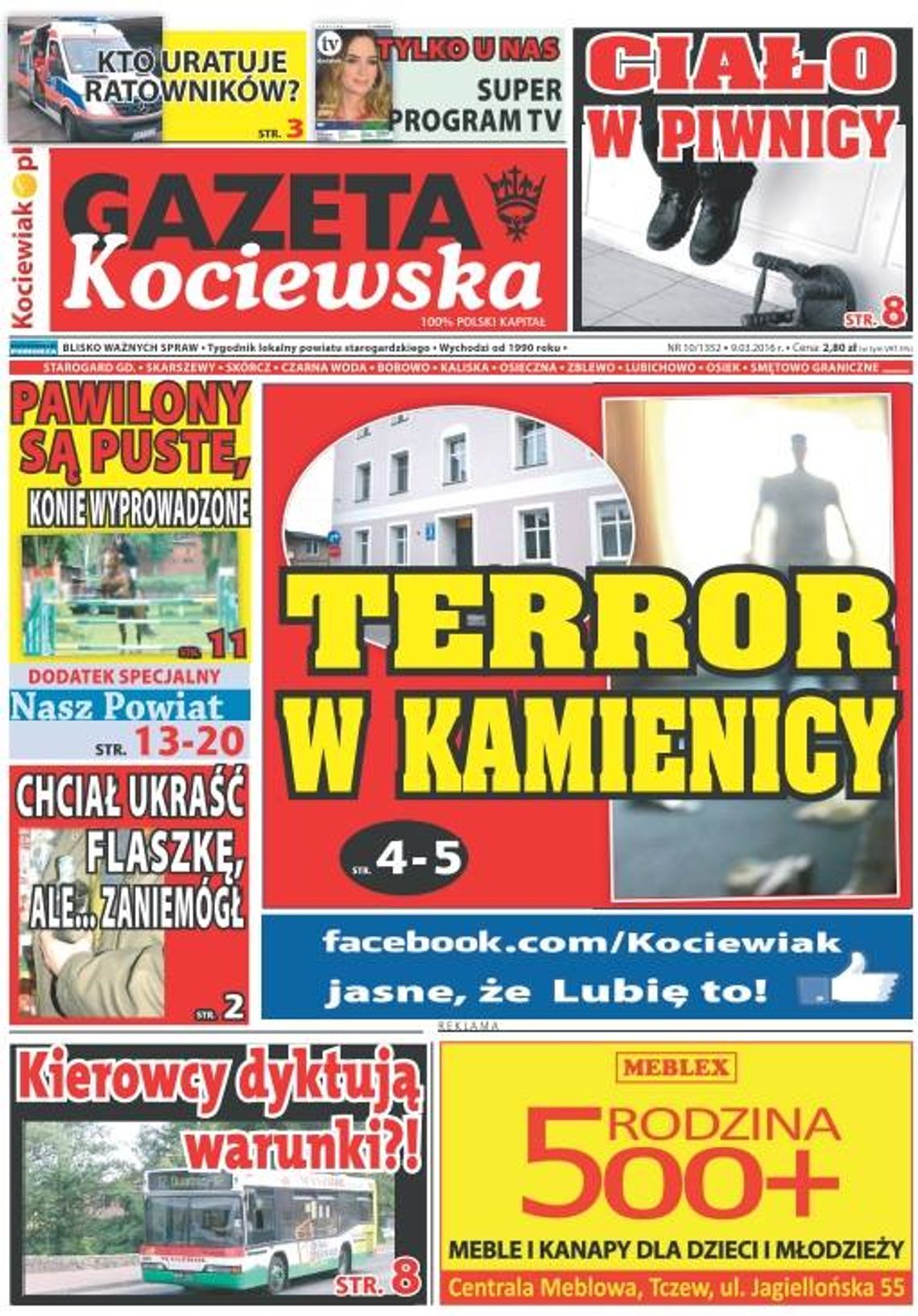 Najnowsza Gazeta Kociewska już w kioskach! Najnowsza Gazeta Kociewska już w kioskach!