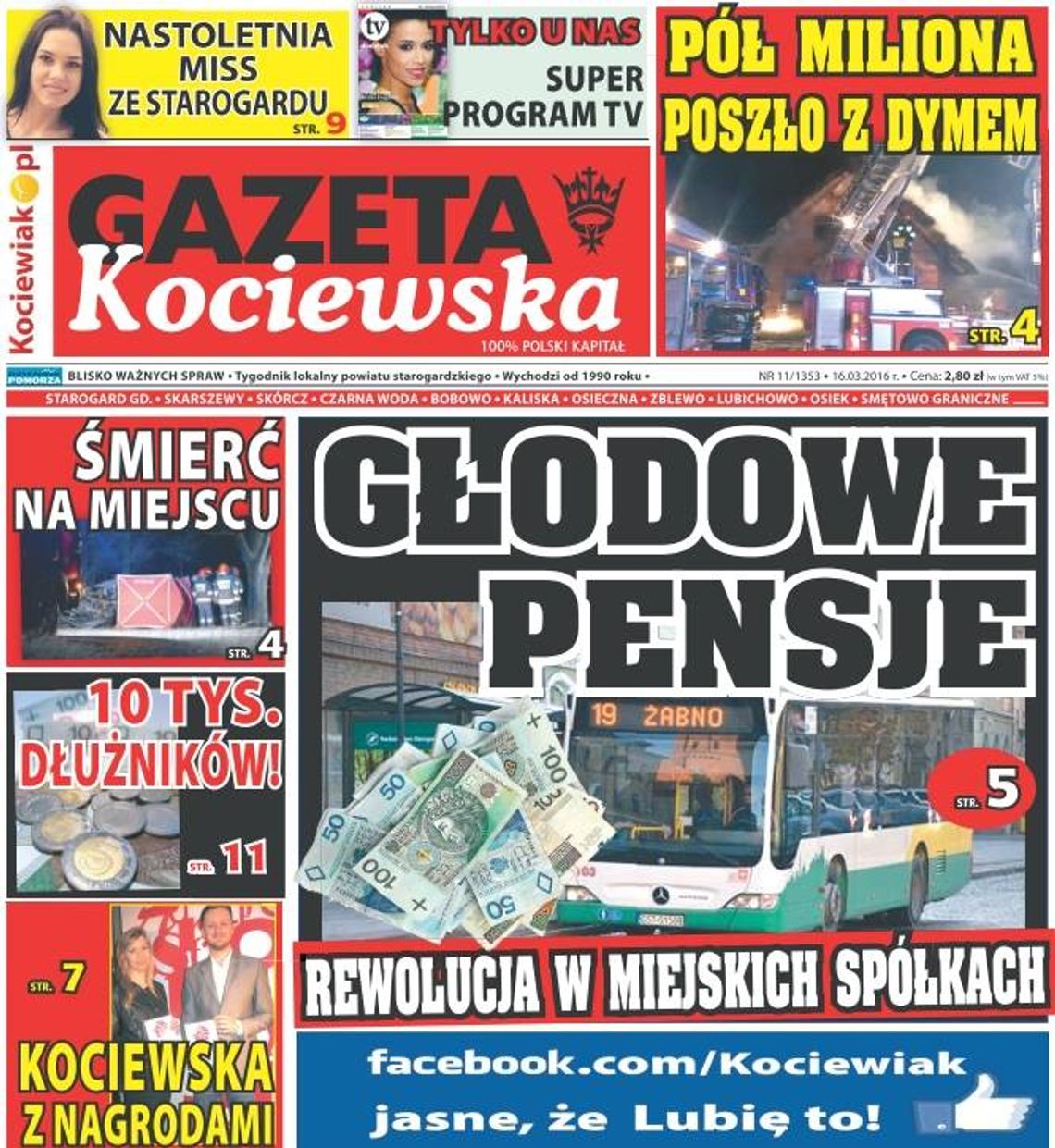 Najnowsza Gazeta Kociewska już w kioskach! Najnowsza Gazeta Kociewska już w kioskach!