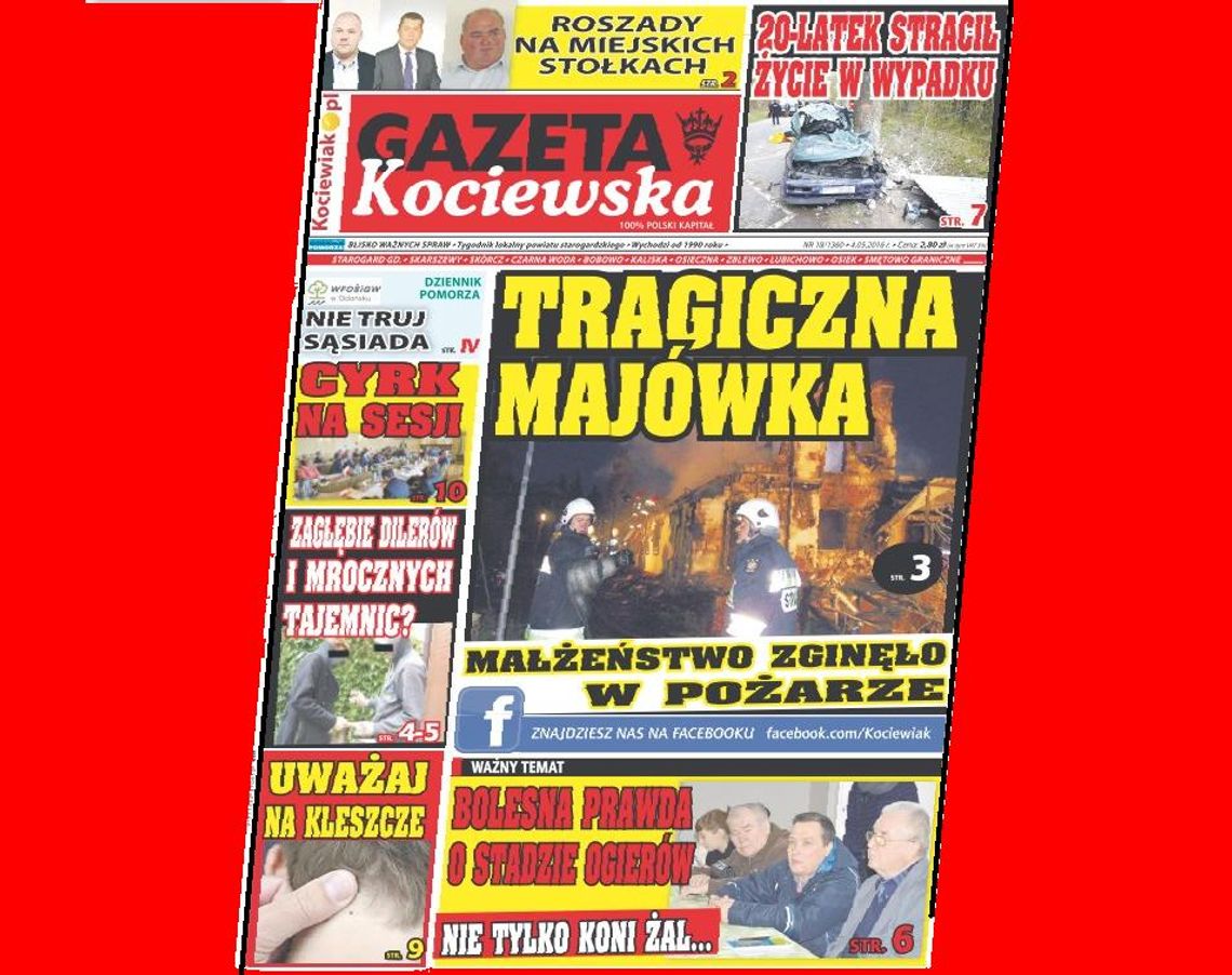 Najnowsza Gazeta Kociewska już w kioskach! Najnowsza Gazeta Kociewska już w kioskach!