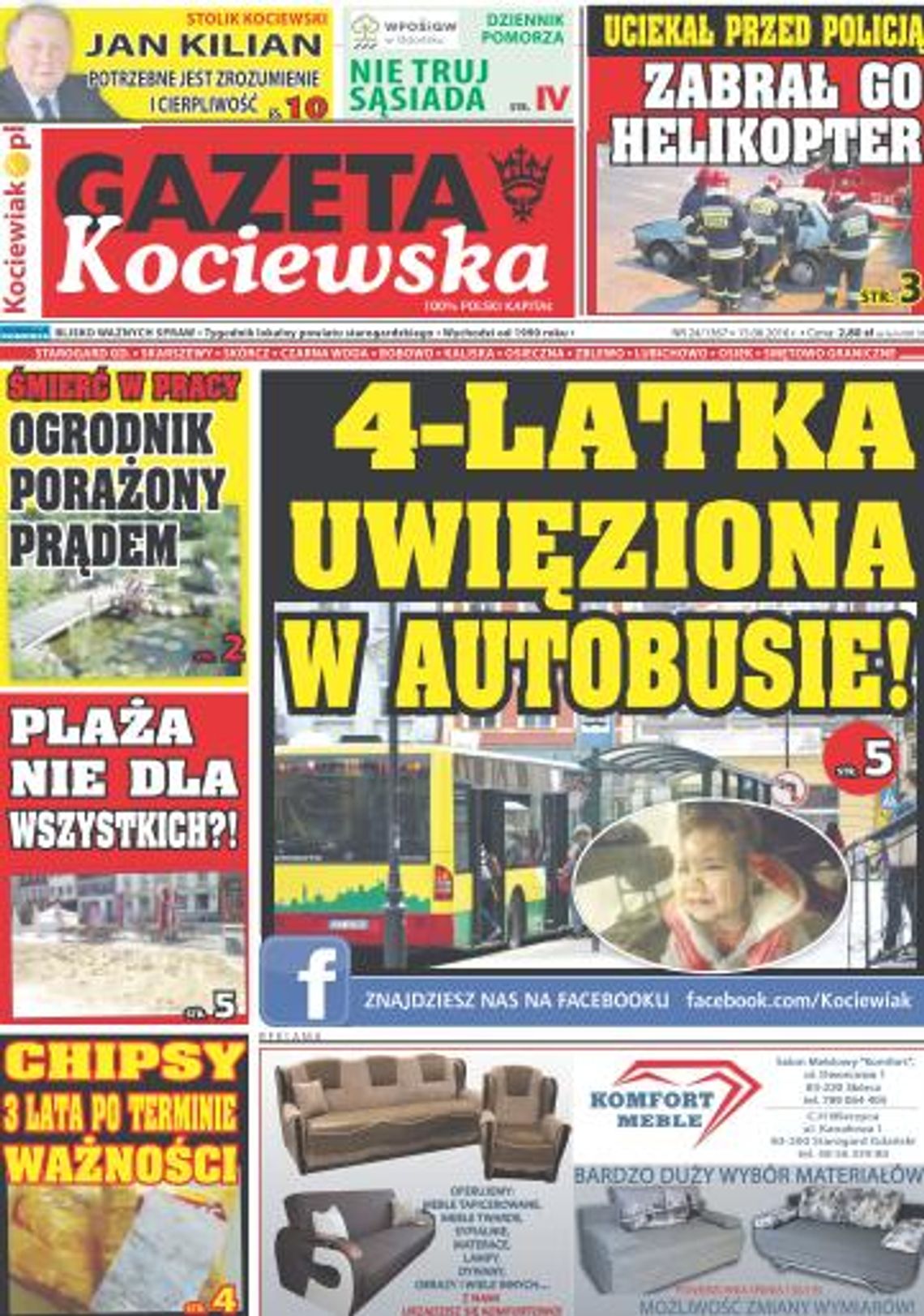 Najnowsza Gazeta Kociewska już w kioskach! Najnowsza Gazeta Kociewska już w kioskach!