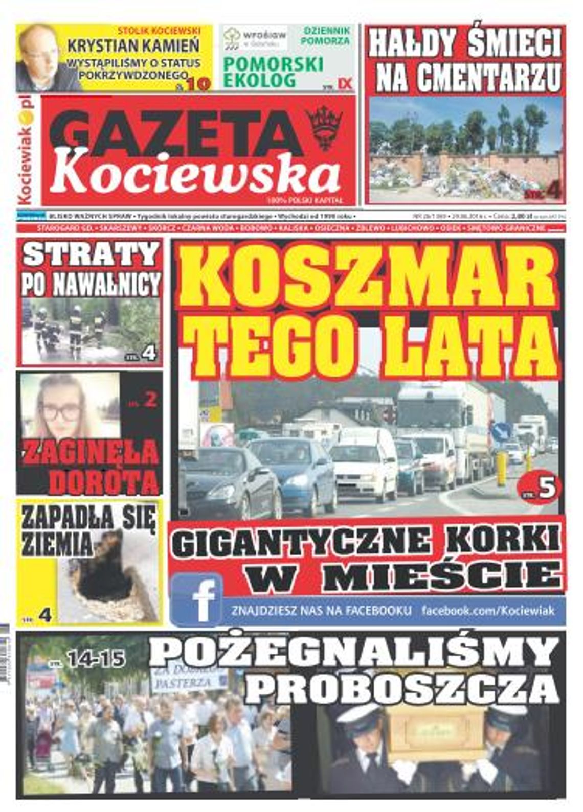 Najnowsza Gazeta Kociewska już w kioskach! Najnowsza Gazeta Kociewska już w kioskach!