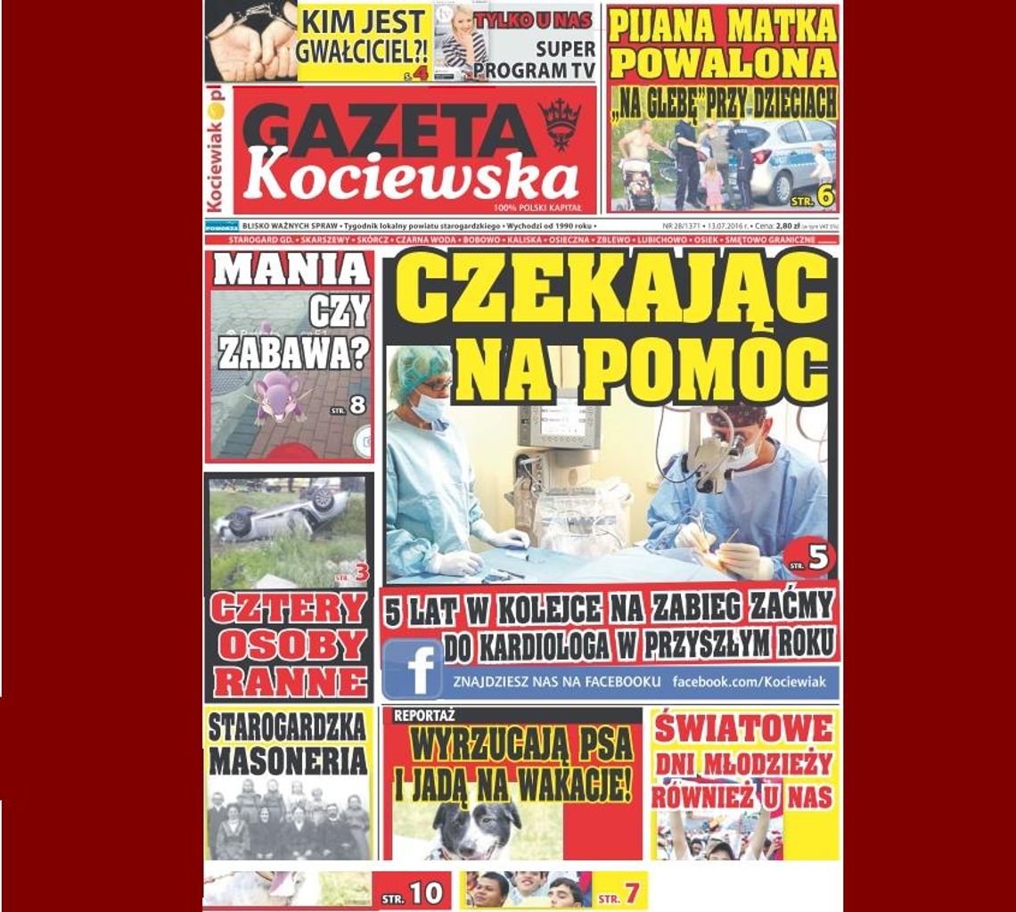 Najnowsza Gazeta Kociewska już w kioskach! Najnowsza Gazeta Kociewska już w kioskach!