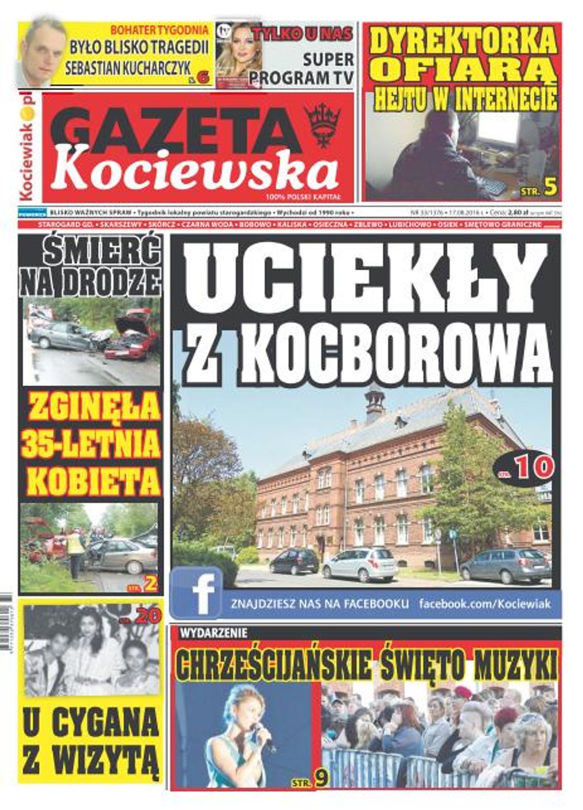 Najnowsza Gazeta Kociewska już w kioskach! Najnowsza Gazeta Kociewska już w kioskach!
