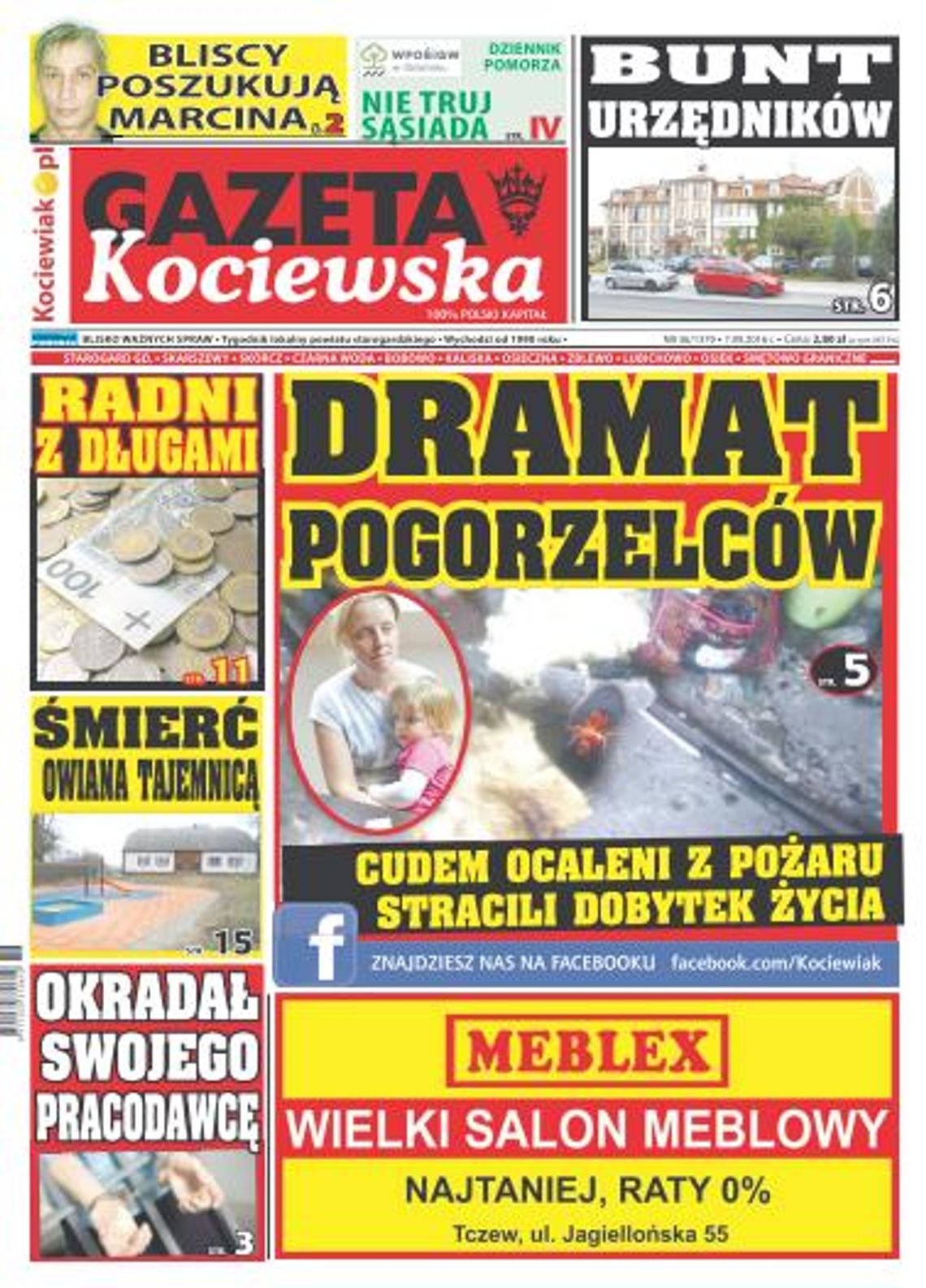 Najnowsza Gazeta Kociewska już w kioskach! Najnowsza Gazeta Kociewska już w kioskach!