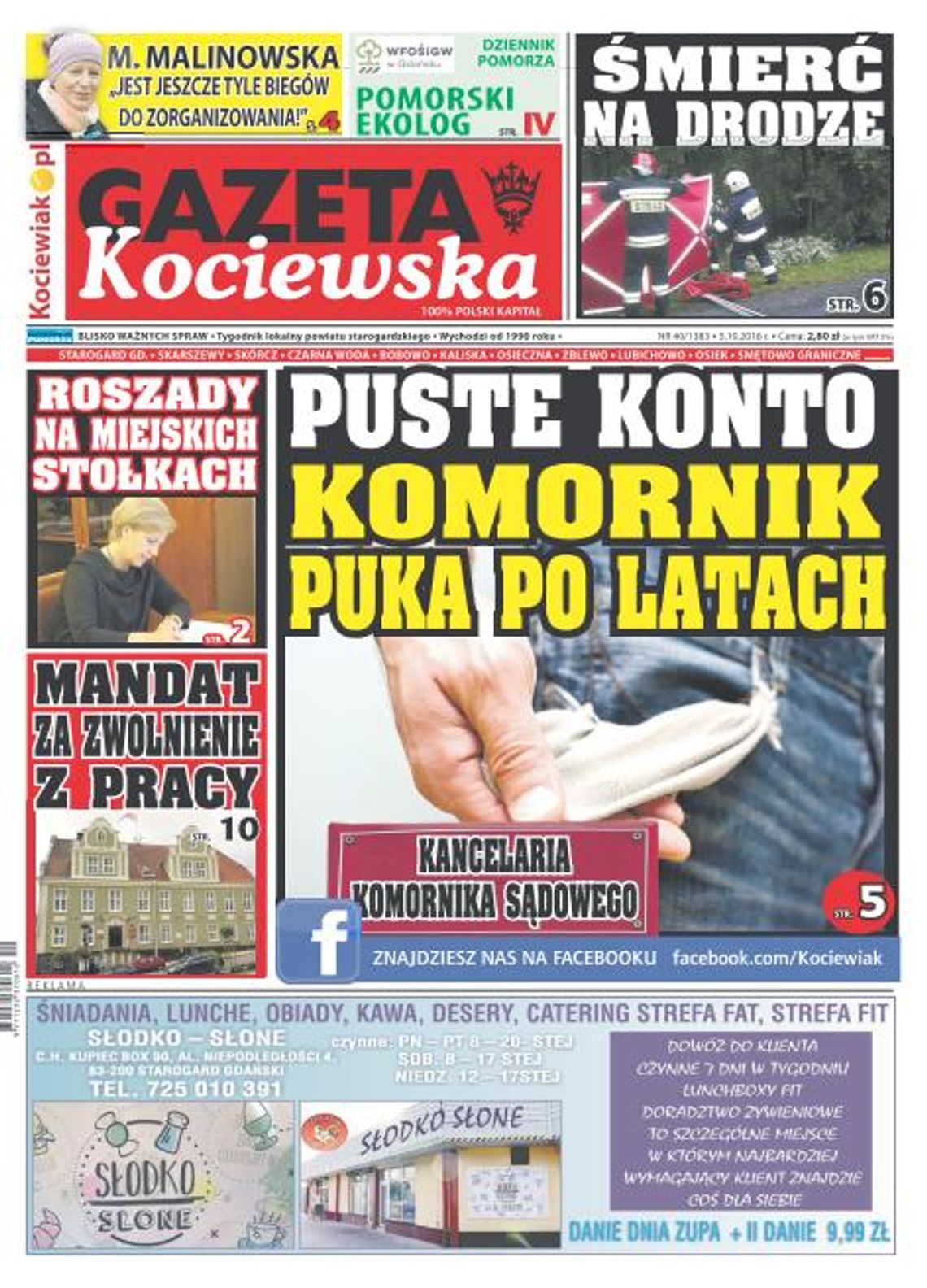 Najnowsza Gazeta Kociewska już w kioskach! Najnowsza Gazeta Kociewska już w kioskach!