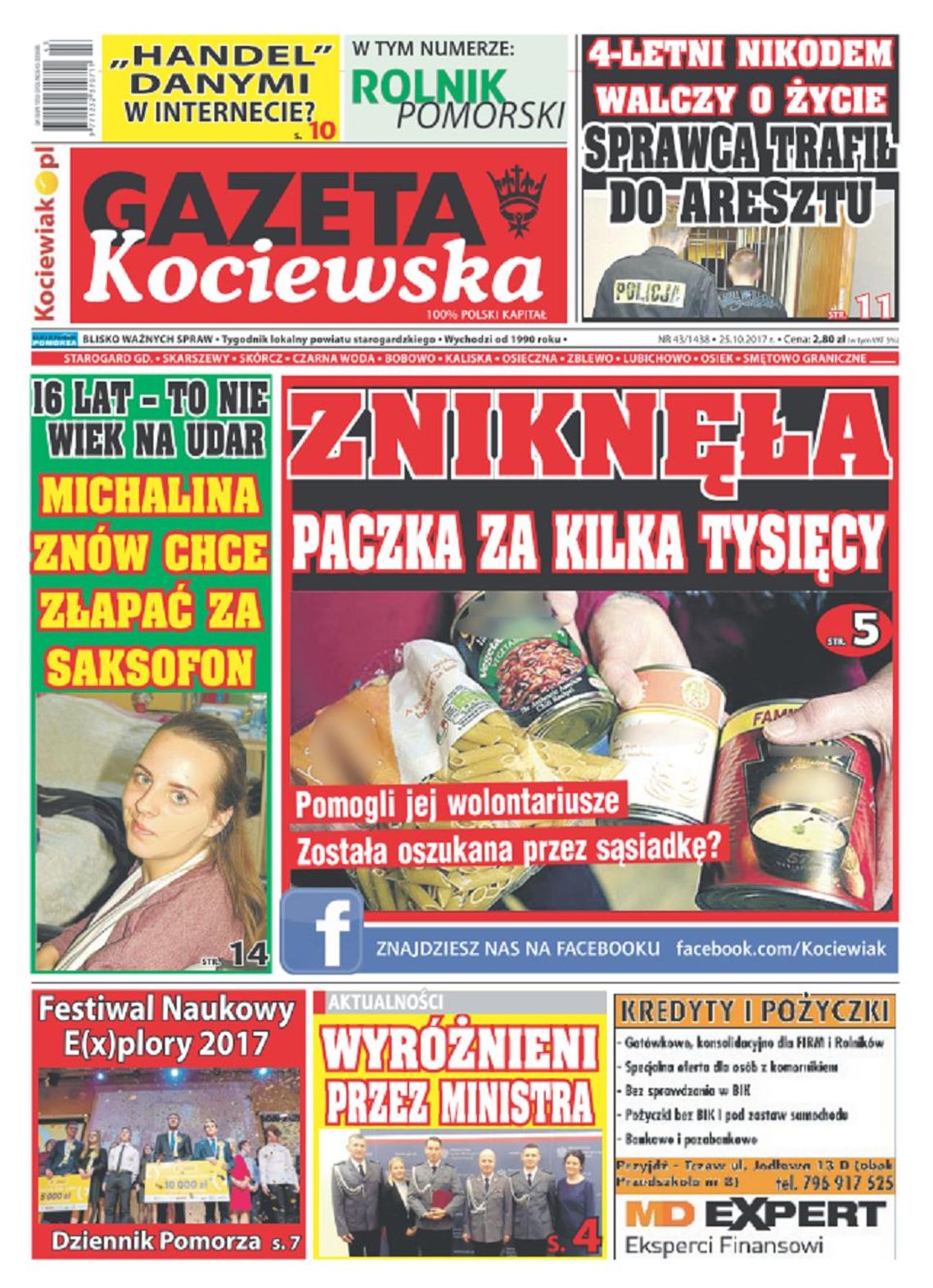 Najnowsza Gazeta Kociewska już w kioskach! Najnowsza Gazeta Kociewska już w kioskach!
