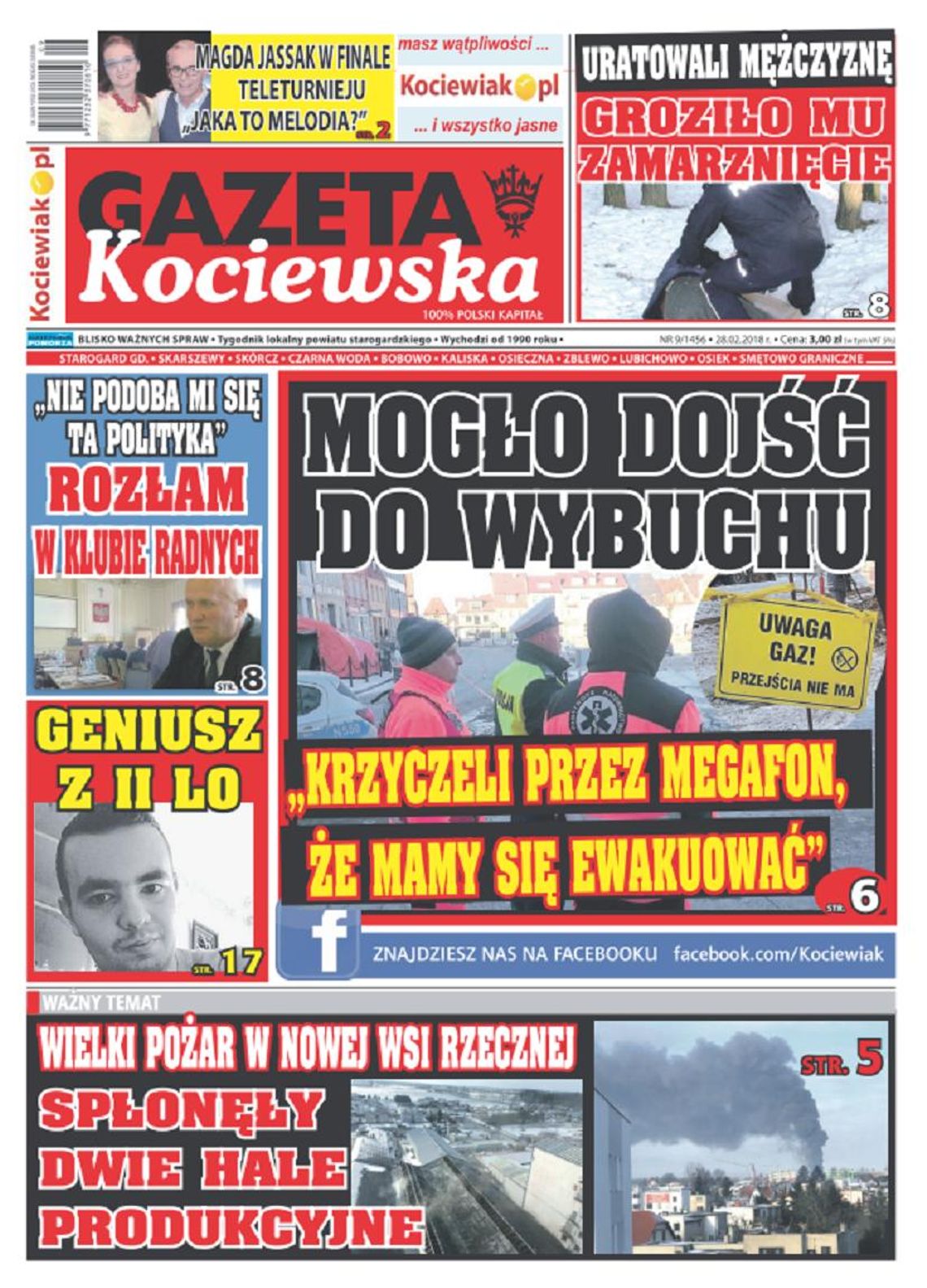 Najnowsza Gazeta Kociewska już w kioskach! Najnowsza Gazeta Kociewska już w kioskach!