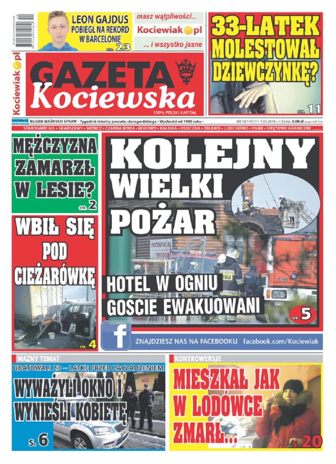 Najnowsza Gazeta Kociewska już w kioskach! Najnowsza Gazeta Kociewska już w kioskach!