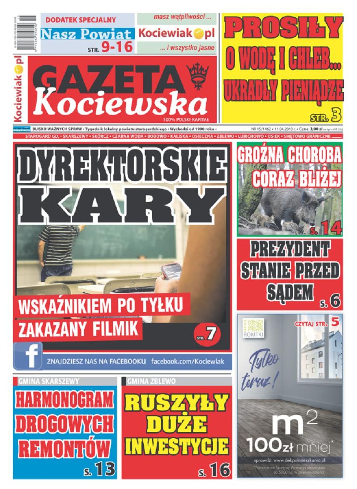 Najnowsza Gazeta Kociewska już w kioskach! Najnowsza Gazeta Kociewska już w kioskach!