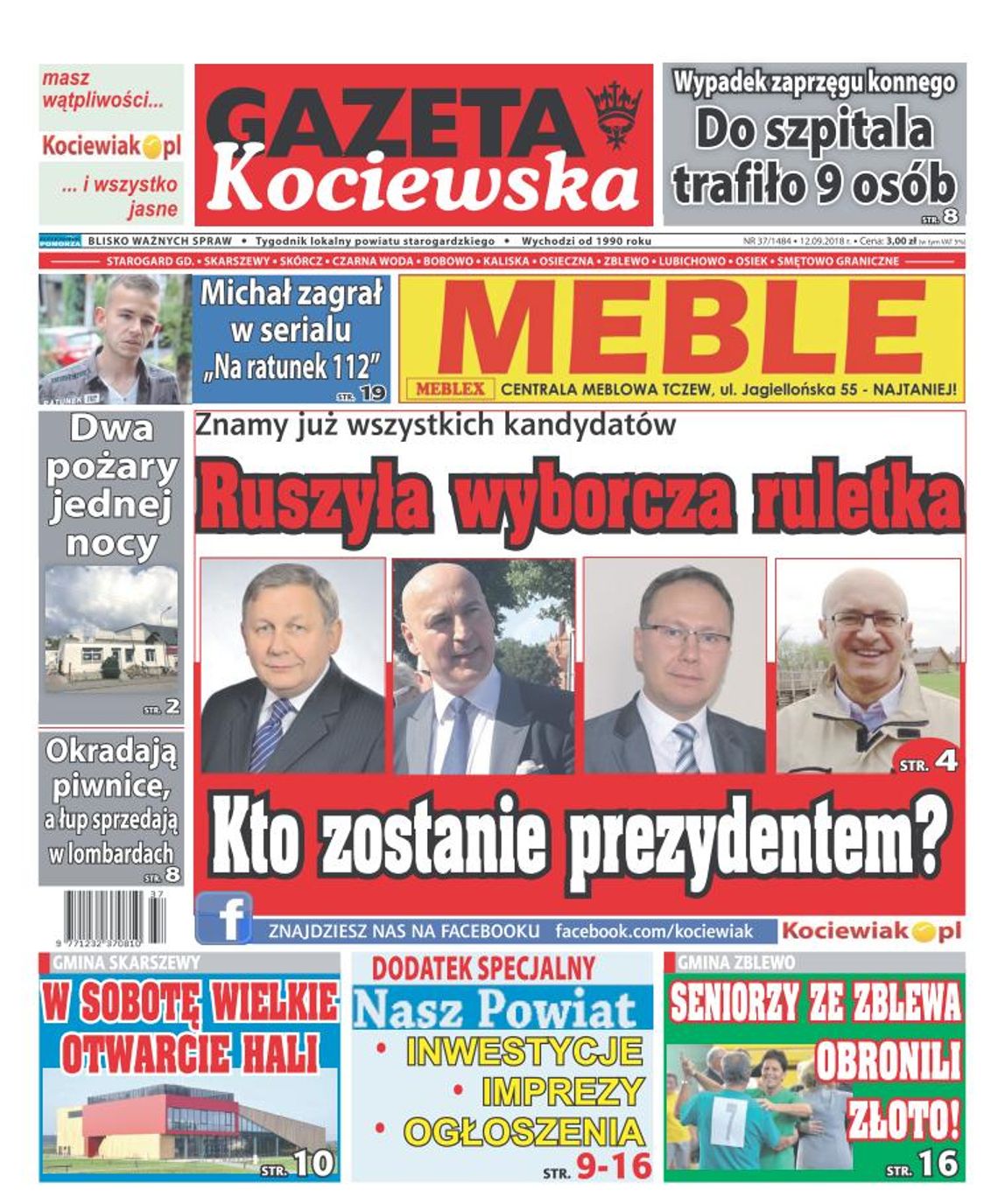 Najnowsza Gazeta Kociewska już w kioskach! Najnowsza Gazeta Kociewska już w kioskach!