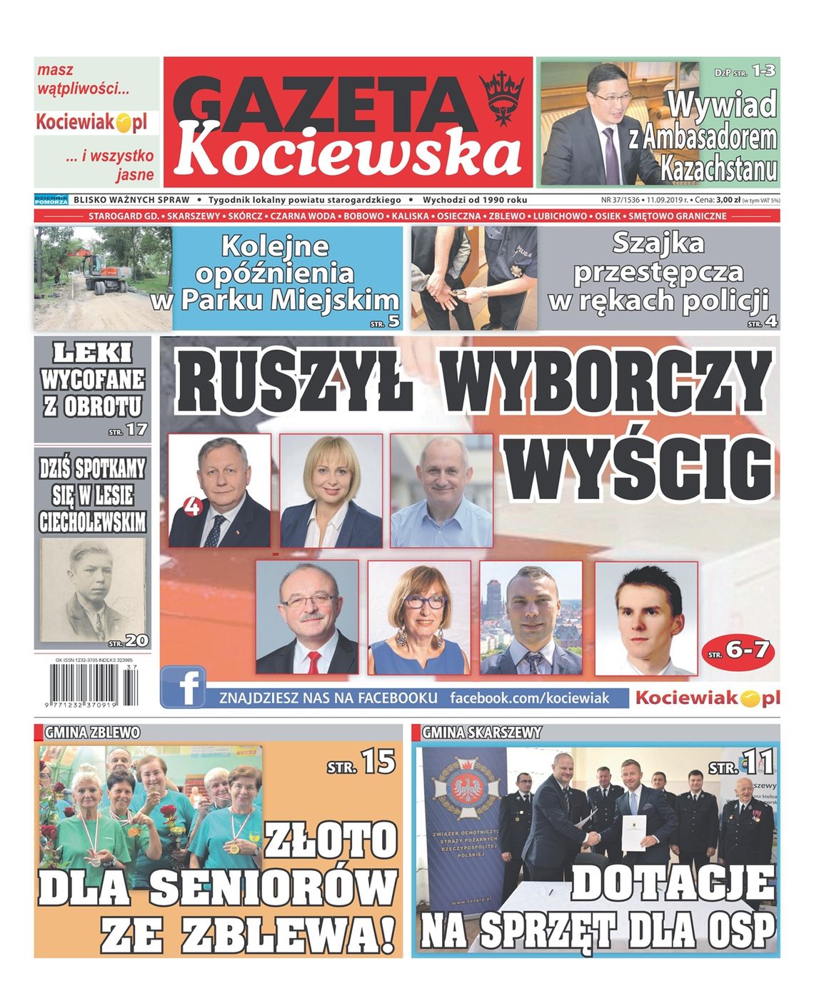 Najnowsza Gazeta Kociewska juz w kioskach