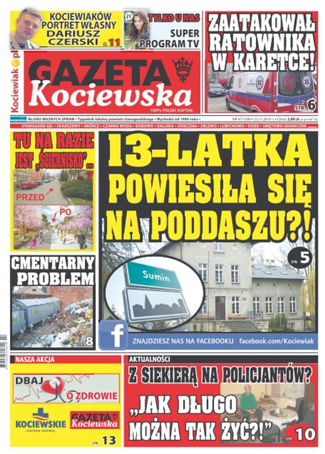 Najnowsza Gazeta Kociewska już w Twoim kiosku!