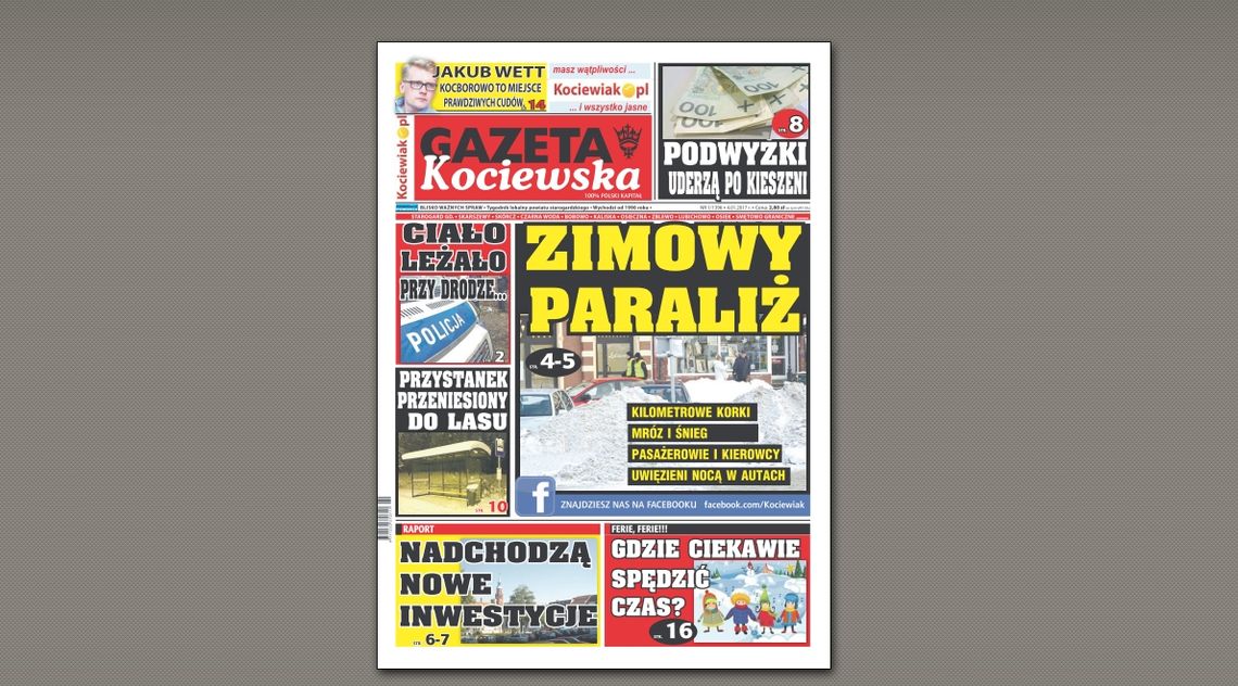 Najnowsza Gazeta Kociewska już w Twoim kiosku! Najnowsza Gazeta Kociewska już w Twoim kiosku!