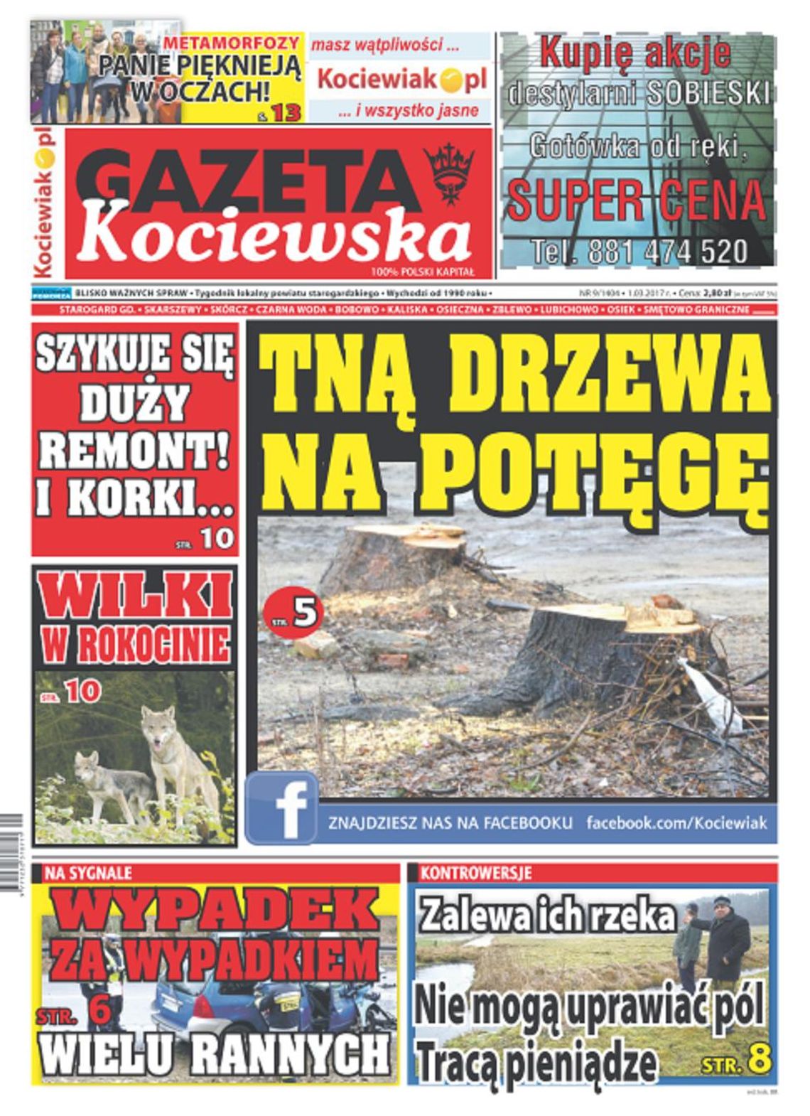 Najnowsza Gazeta Kociewska już w Twoim kiosku! Najnowsza Gazeta Kociewska już w Twoim kiosku!