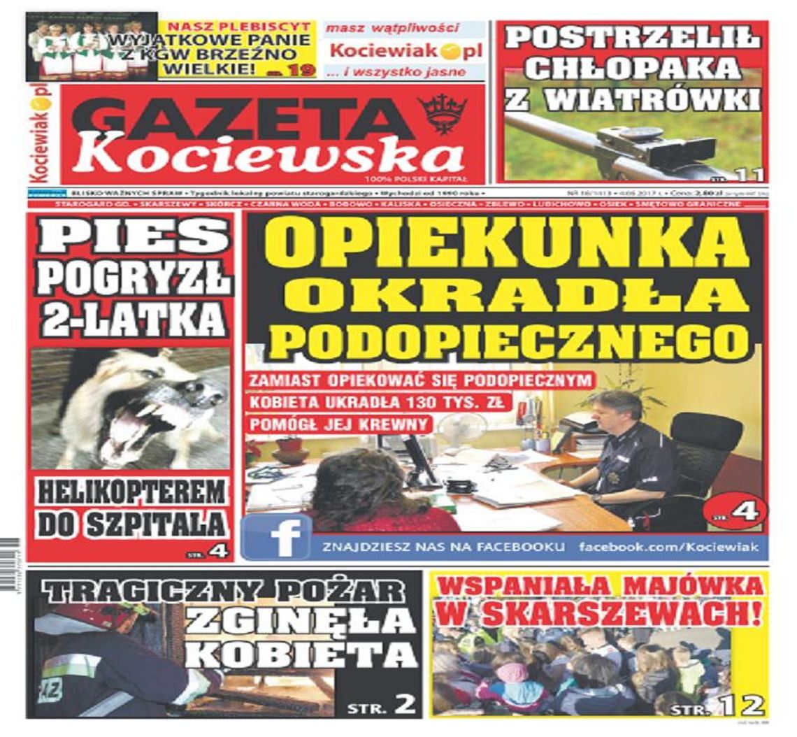 Najnowsza Gazeta Kociewska już w Twoim kiosku! Najnowsza Gazeta Kociewska już w Twoim kiosku!