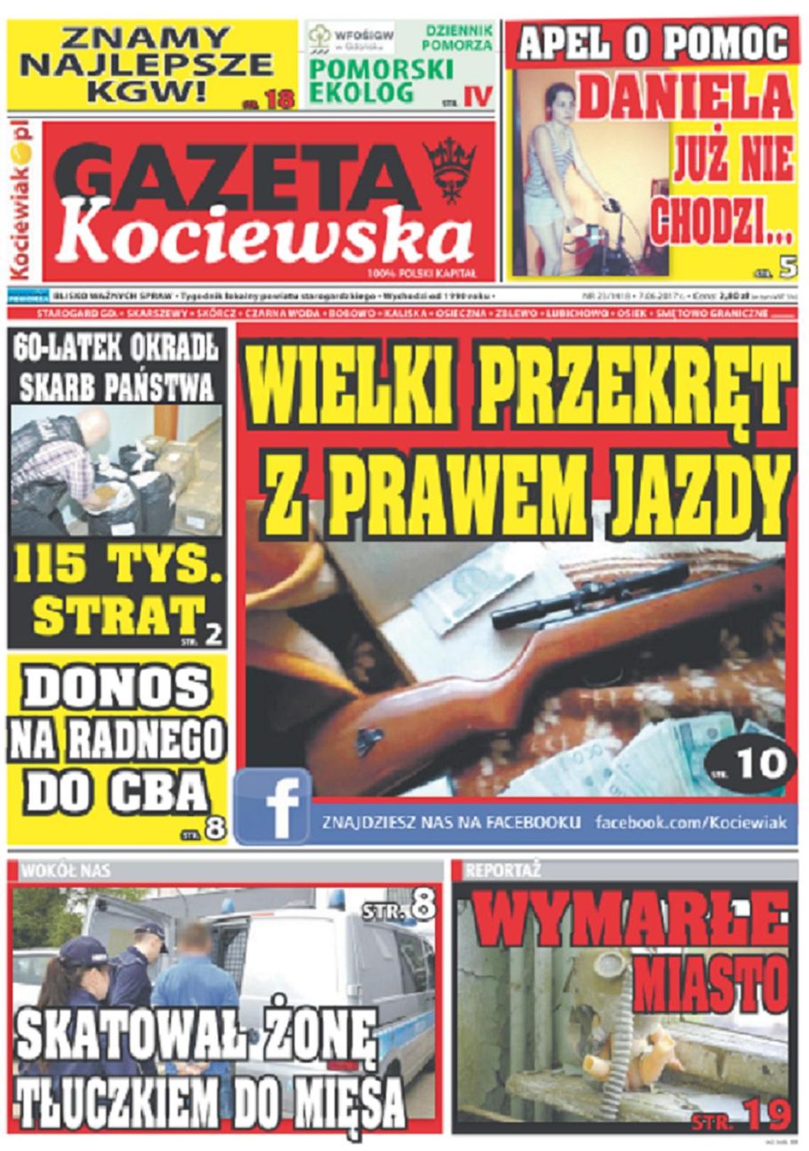 Najnowsza Gazeta Kociewska już w Twoim kiosku! Najnowsza Gazeta Kociewska już w Twoim kiosku!