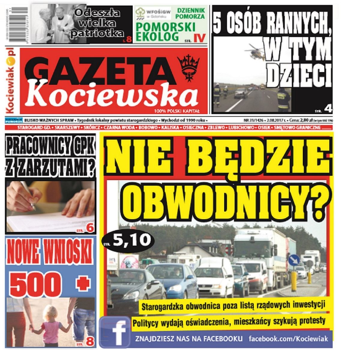 Najnowsza Gazeta Kociewska już w Twoim kiosku! Najnowsza Gazeta Kociewska już w Twoim kiosku!