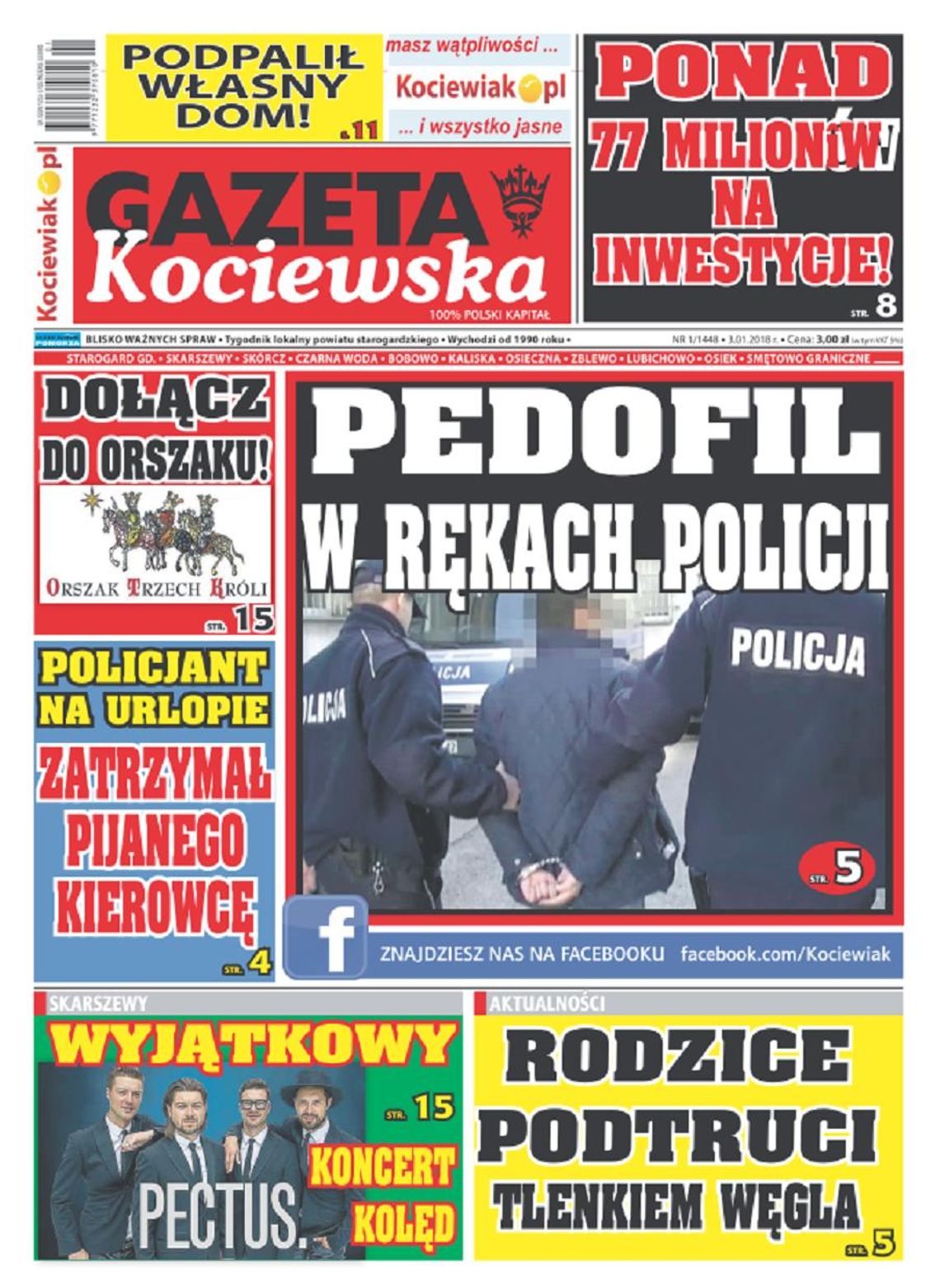 Najnowsza Gazeta Kociewska już w Twoim kiosku Najnowsza Gazeta Kociewska już w Twoim kiosku