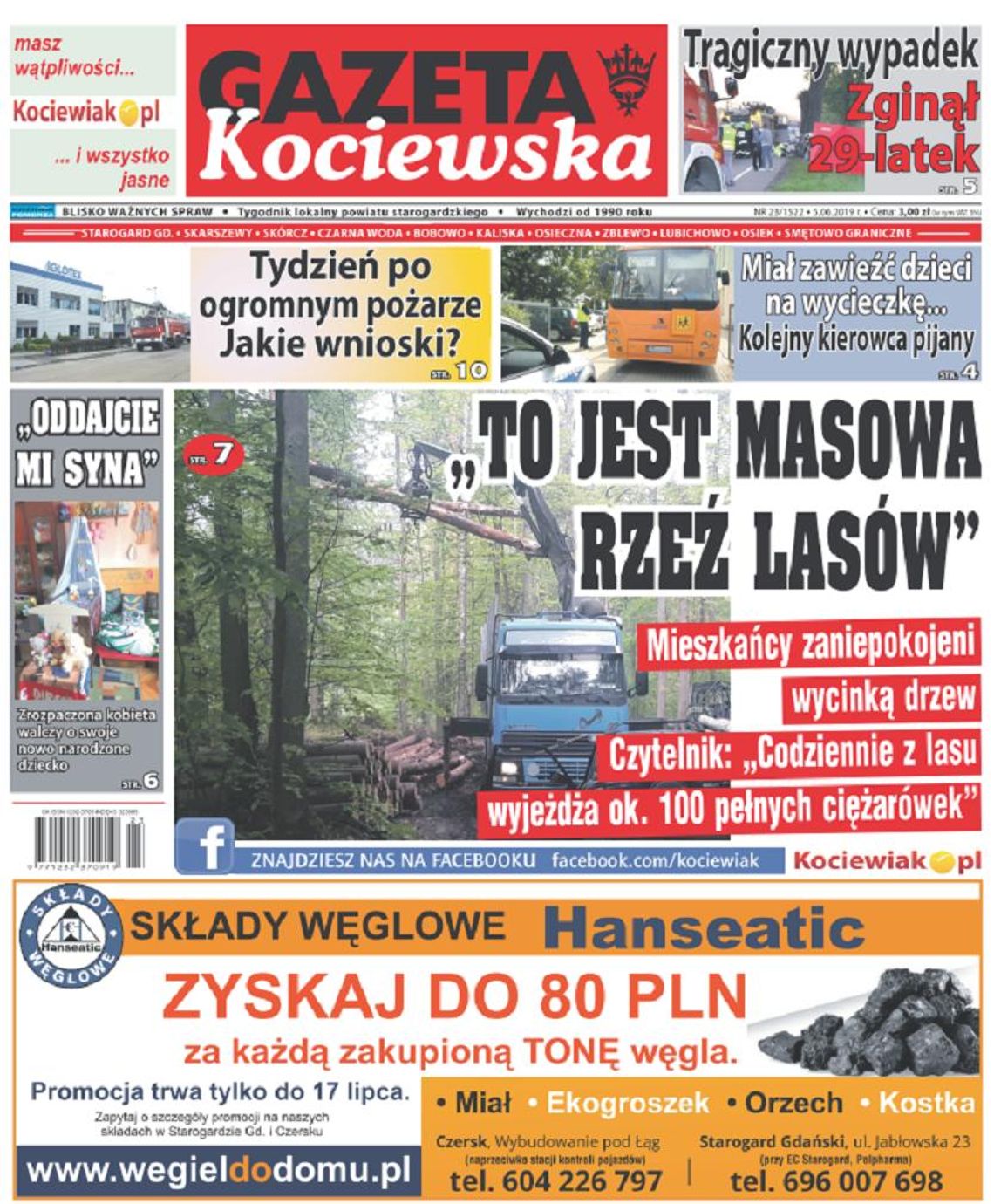 Najnowsza Gazeta Kociewska już w Waszych kioskach! Najnowsza Gazeta Kociewska już w Waszych kioskach!