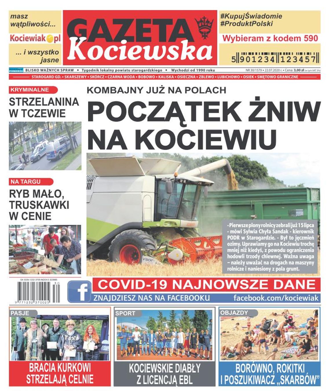 Najnowsza Gazeta Kociewska już w Waszych kioskach! Najnowsza Gazeta Kociewska już w Waszych kioskach!