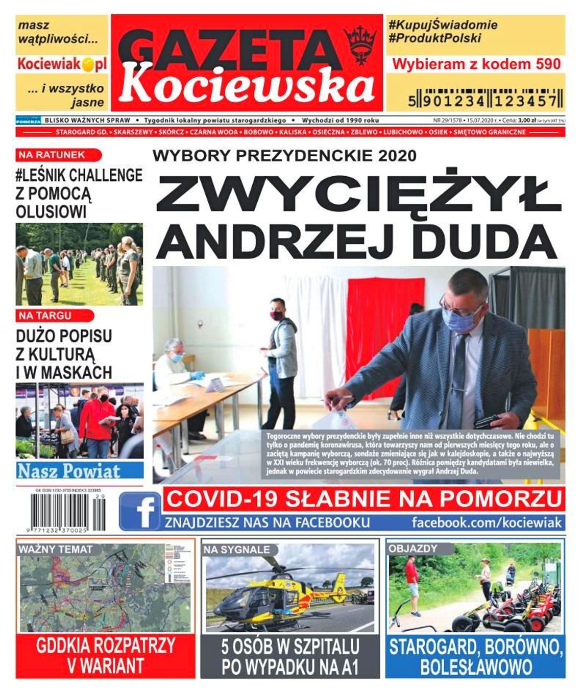 Najnowsza Gazeta Kociewska już w Waszych kioskach i salonikach prasowych!
