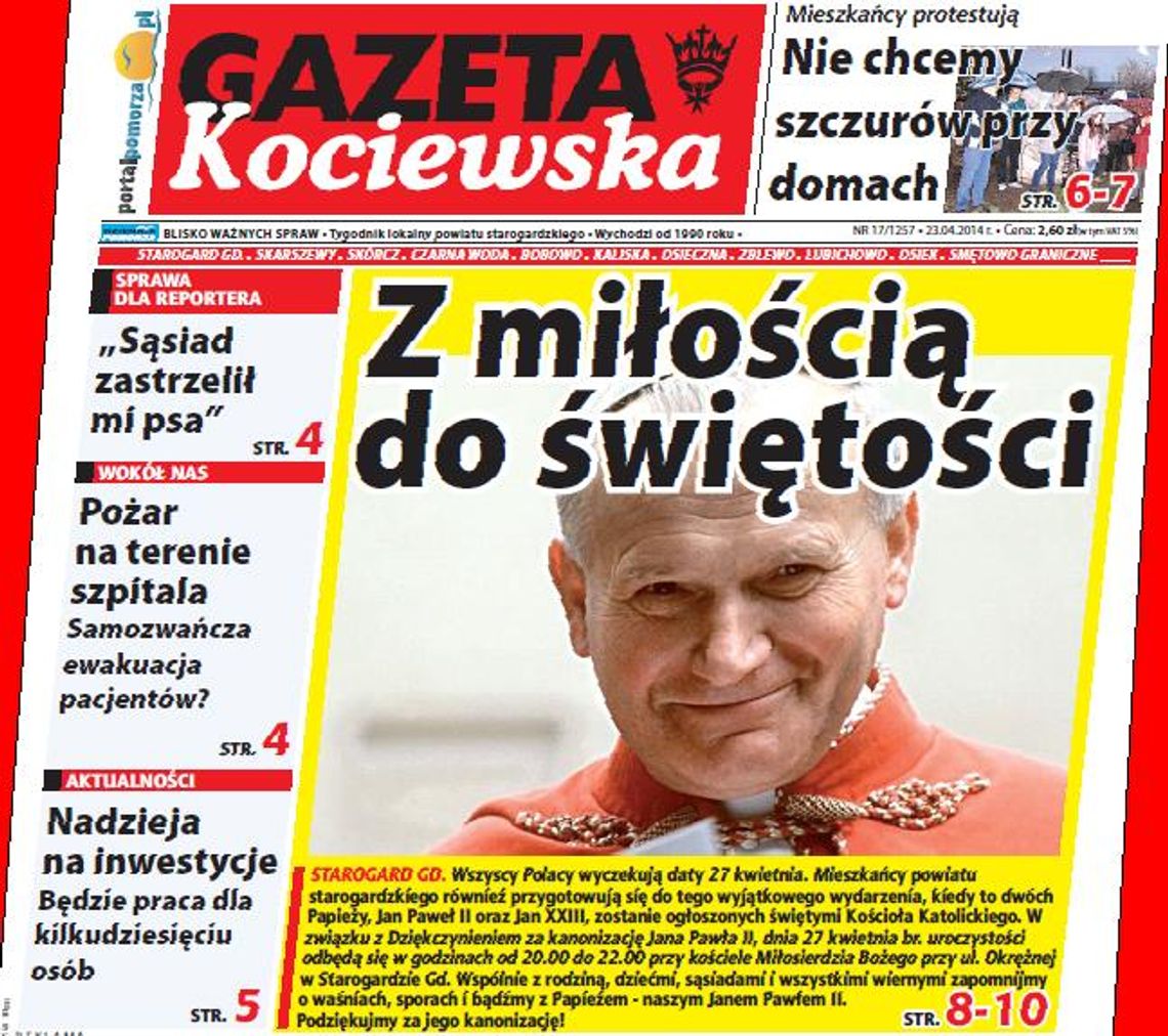 Najnowszy numer Gazety Kociewskiej już w kioskach!