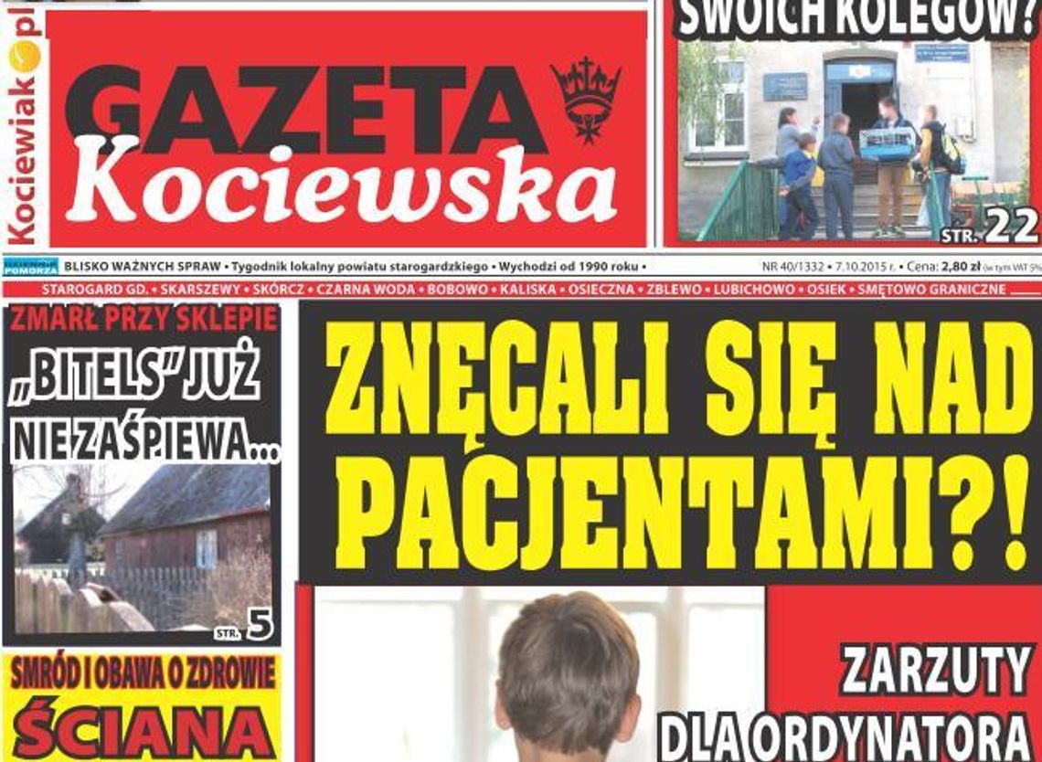 Najnowszy numer Gazety Kociewskiej już w kioskach! Najnowszy numer Gazety Kociewskiej już w kioskach!