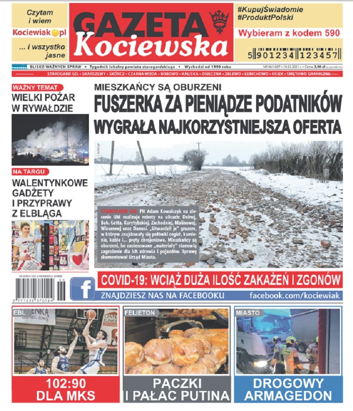 Najnowszy numer Gazety Kociewskiej już w kioskach