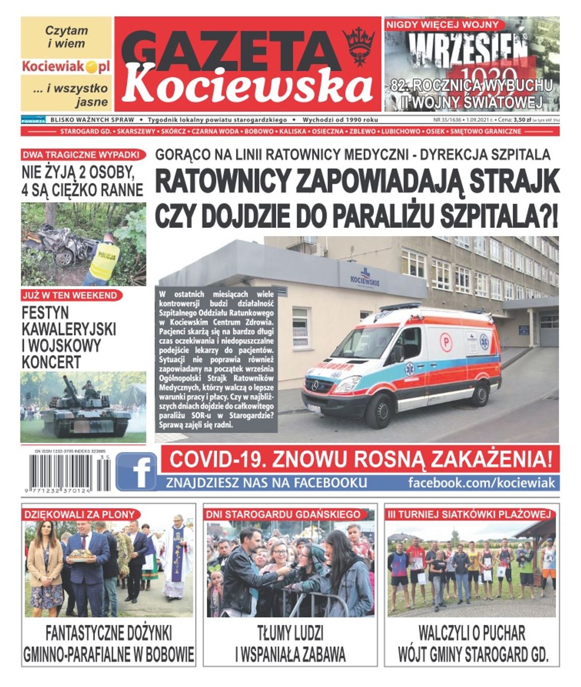 Najnowszy numer Gazety Kociewskiej już w sprzedaży! A w nim...