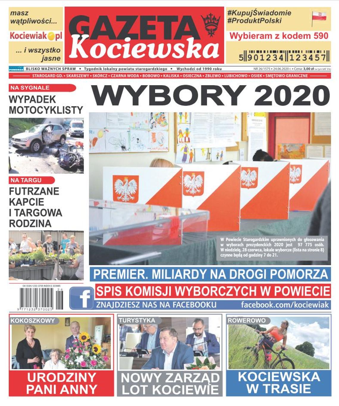 Najświeższa Gazeta Kociewska już w sprzedaży 