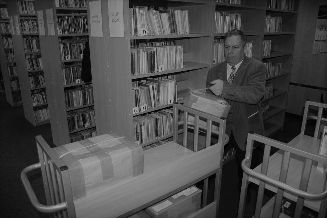 Nie żyje Wiesław Proll, wieloletni dyrektor starogardzkiej biblioteki 